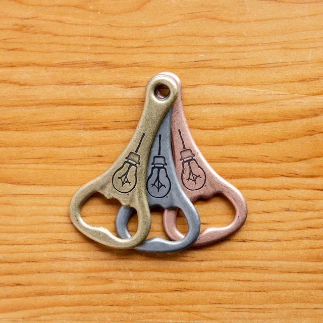 Side Project Metal Keychain apribottiglie portachiavi ottone