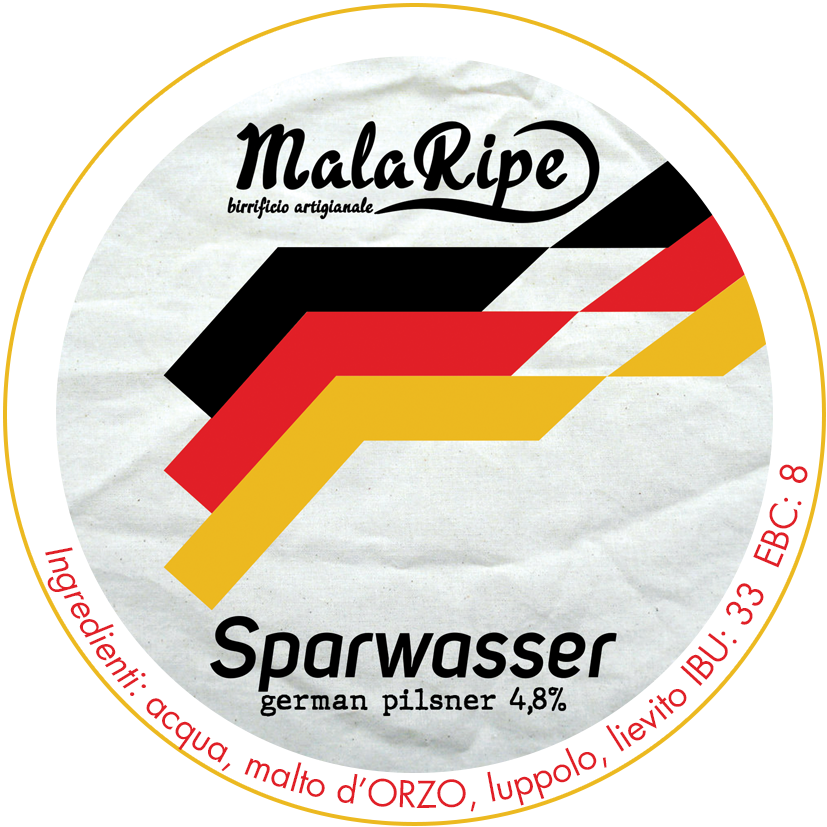 Malaripe Sparwasser birra pils tedesca