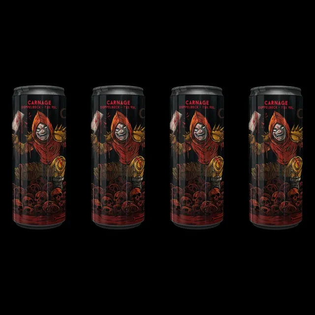 Boia Carnage birra doppelbock 4x33cl 7,5%