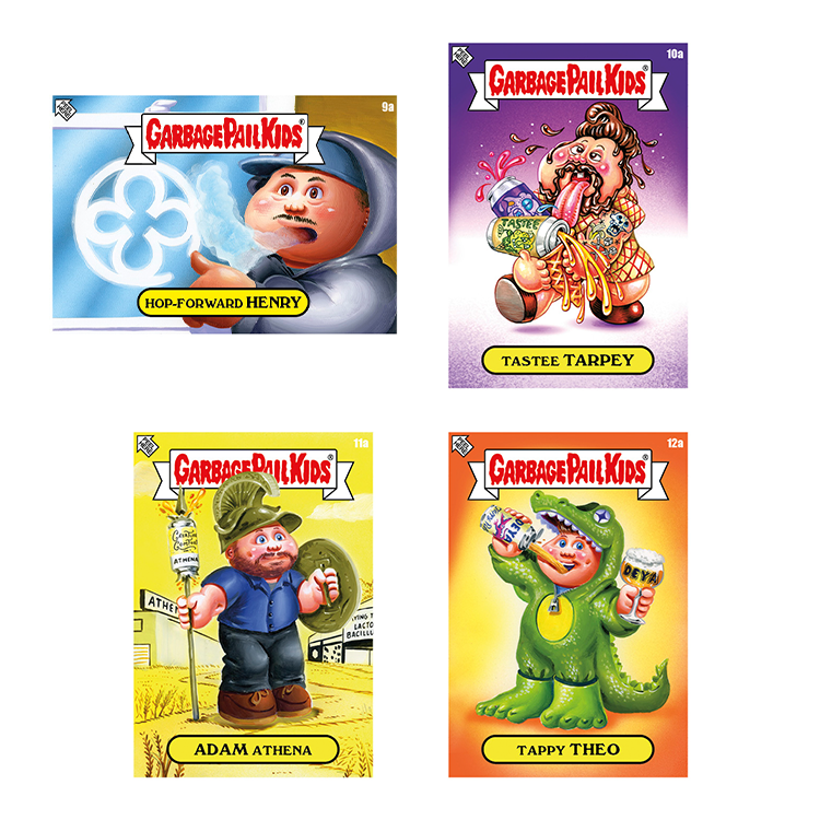 Topps Garbage Pail Kids Taste Buds Series 2 bustina 11 carte