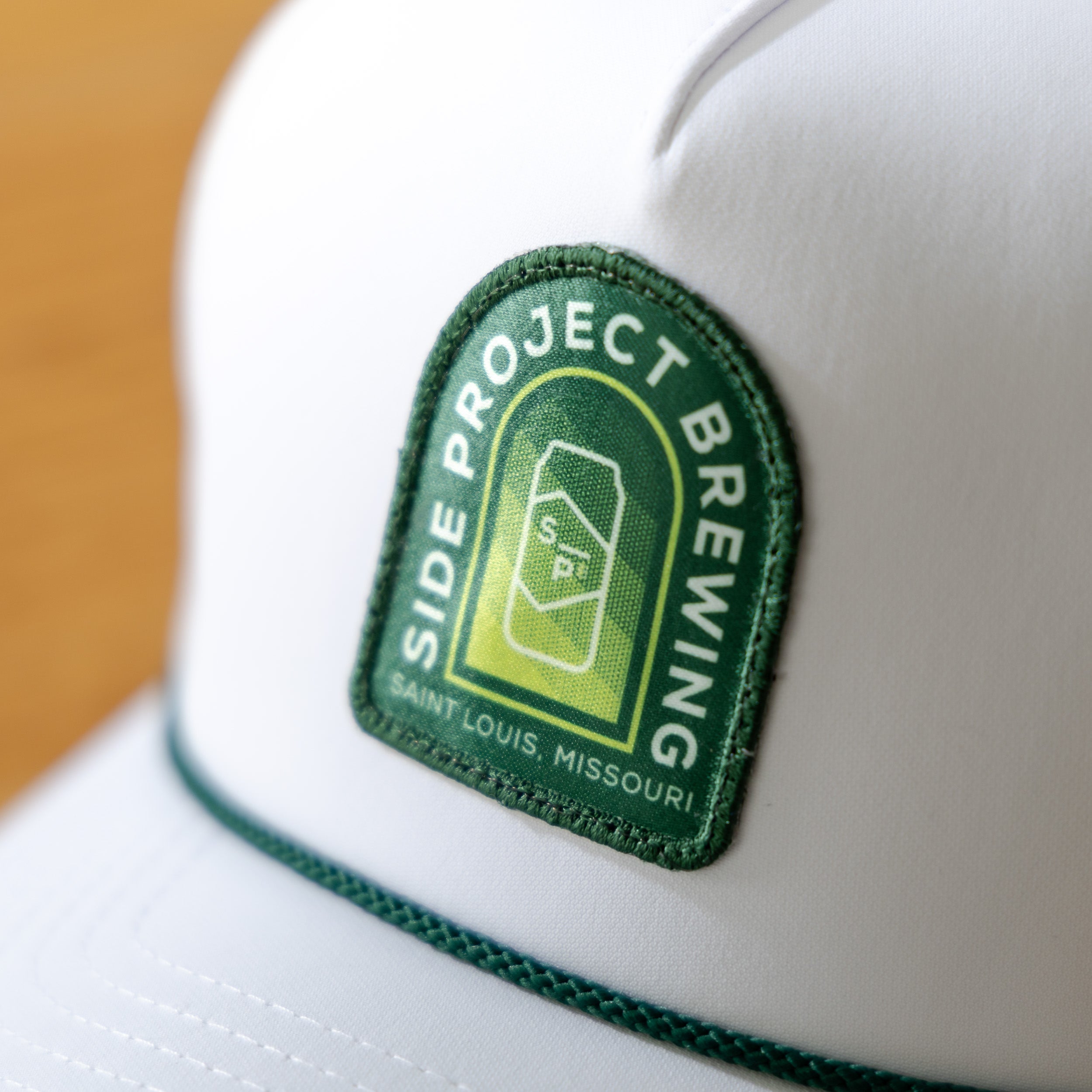 Side Project Imperial Wrightson Rope Hat cappello bianco