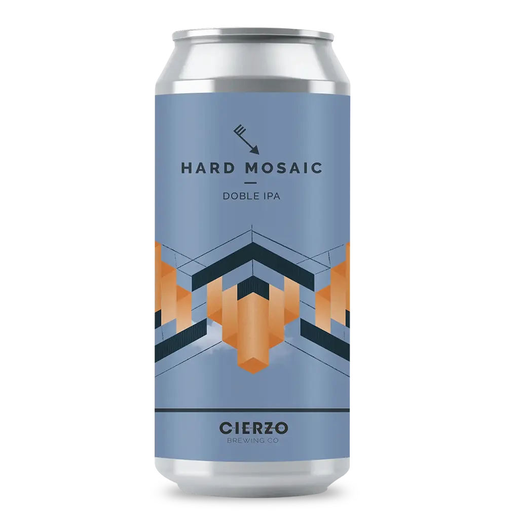Cierzo Brewing Hard Mosaic birra Imperial IPA al Mosaic
