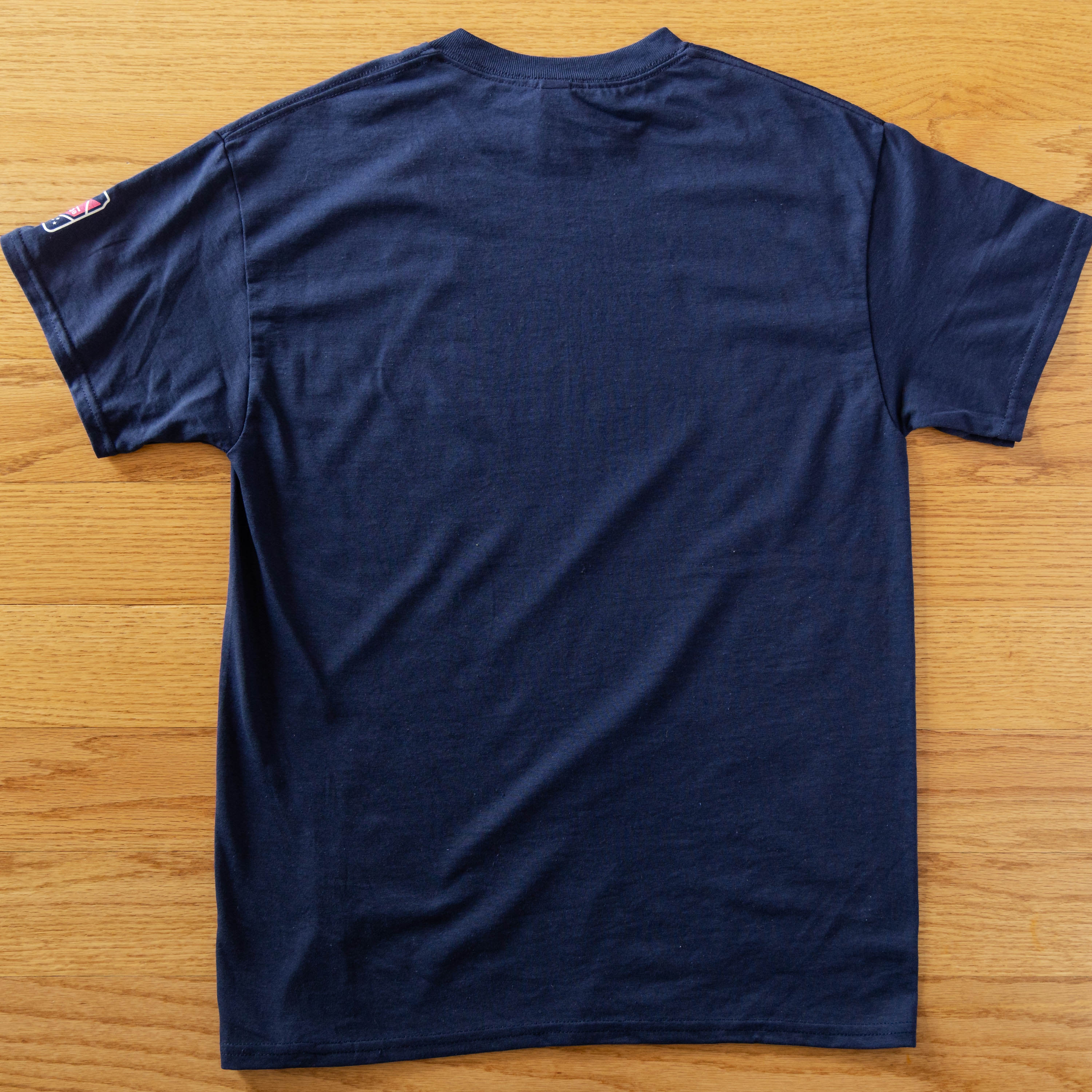 Side Project Soccer Circle Logo T-Shirt maglietta navy