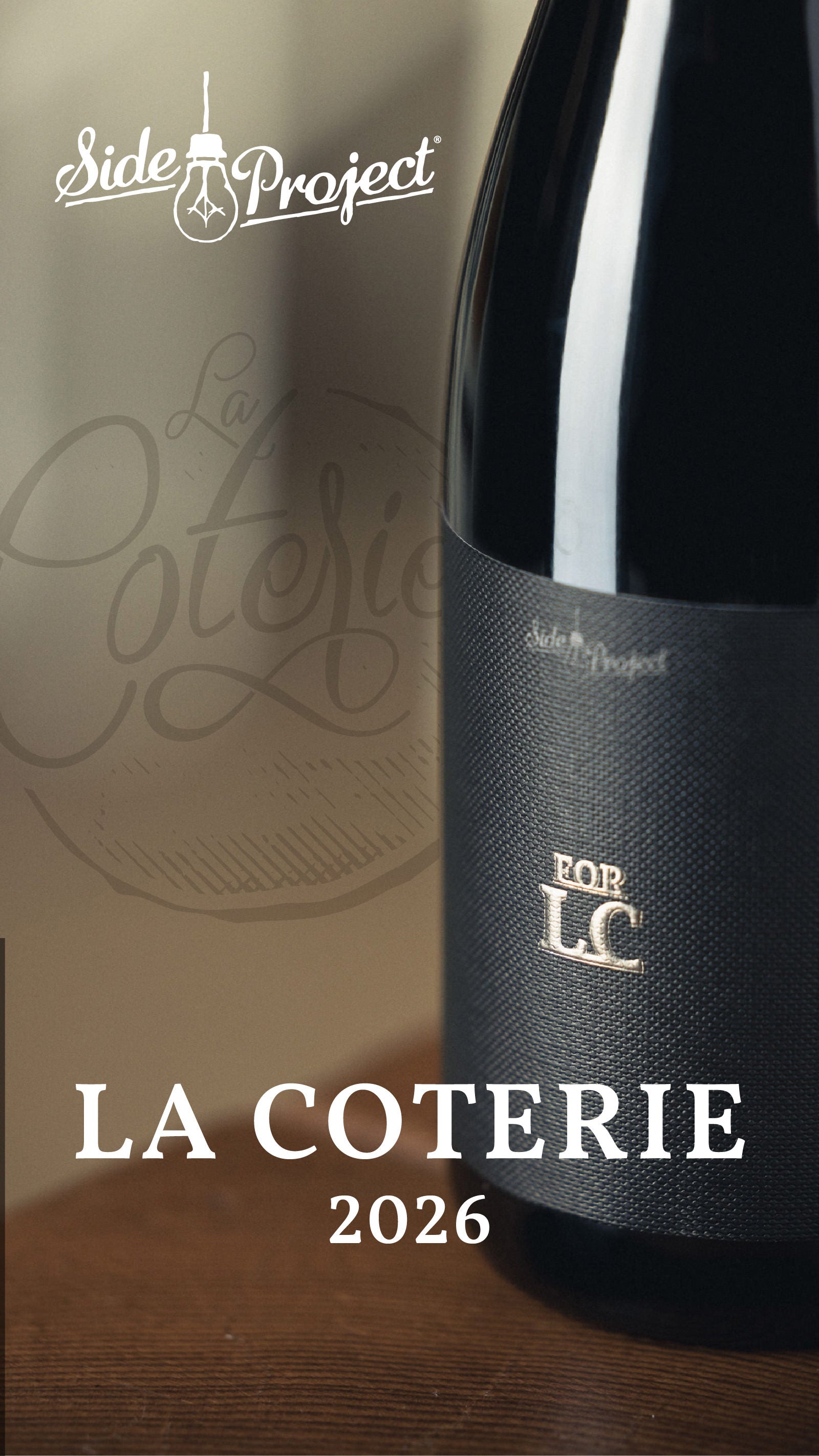 Side Project La Coterie For LC birra imperial stout 375ml pistacchio