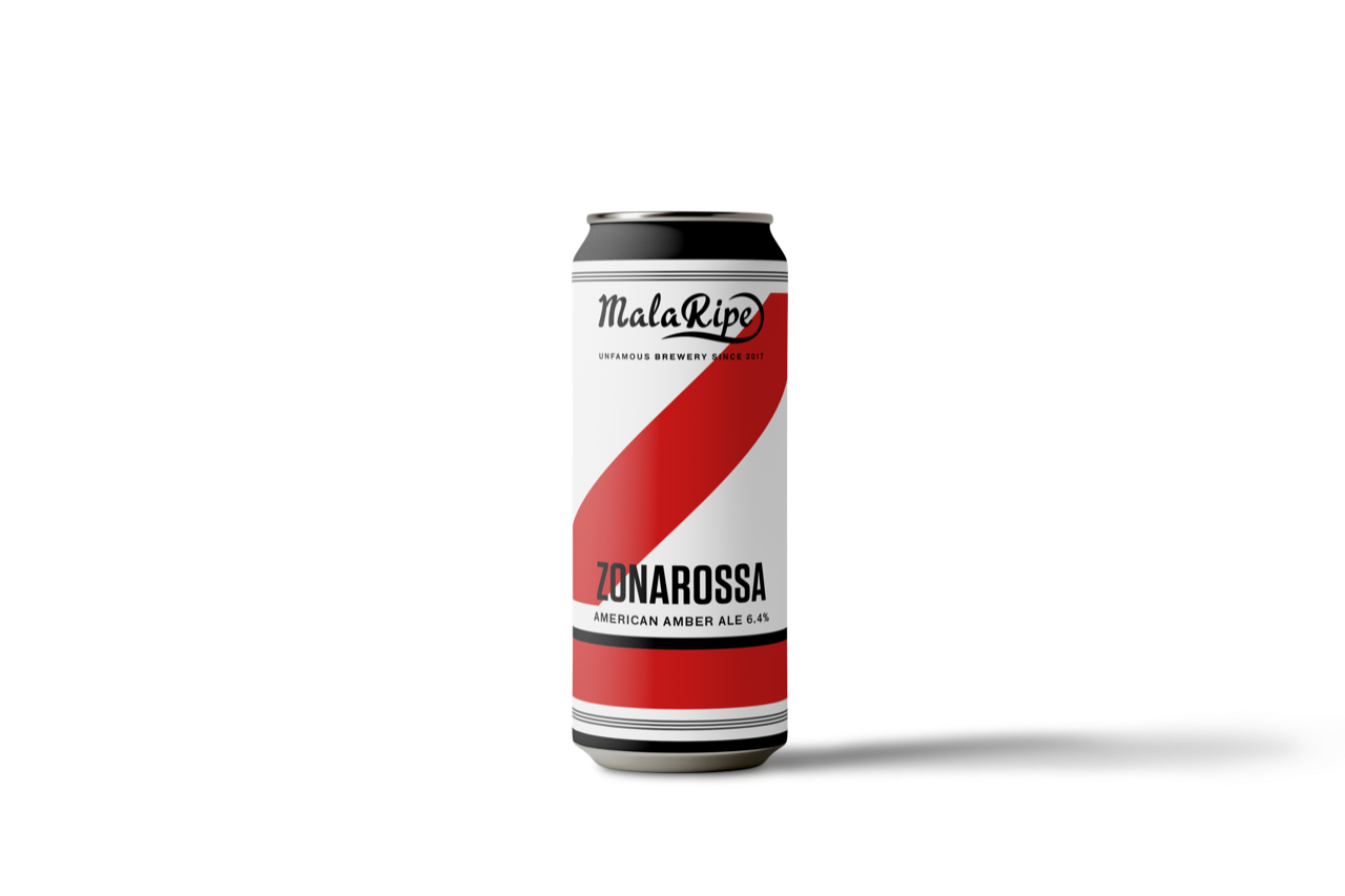 Malaripe Zona Rossa birra ambrata americana