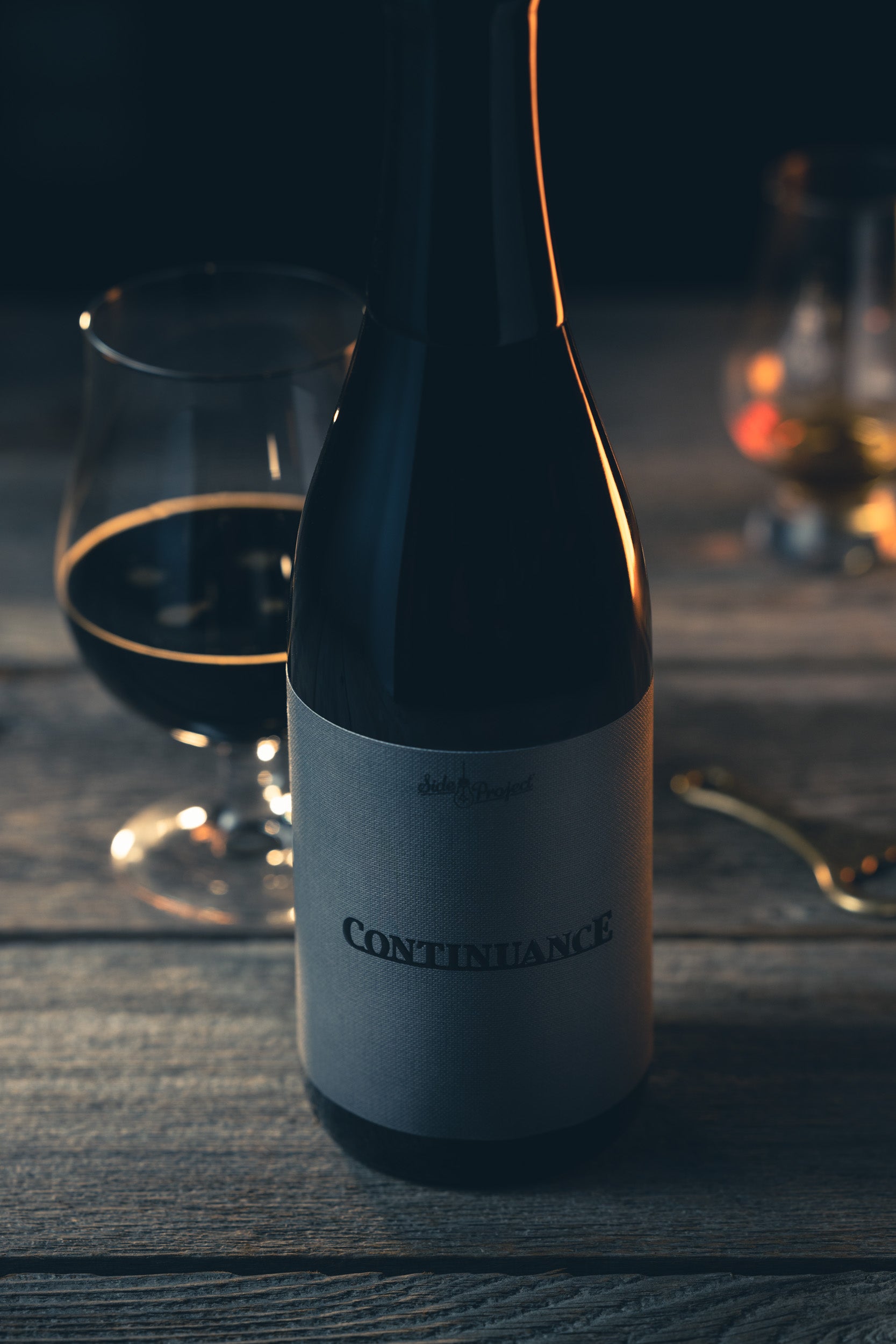 Side Project Continuance Blend 8 birra barleywine 750ml 15%