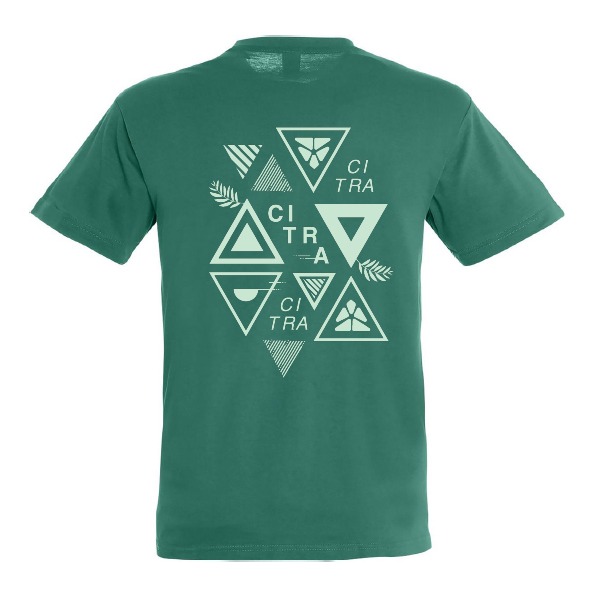 Cierzo Citra maglietta verde smeraldo unisex