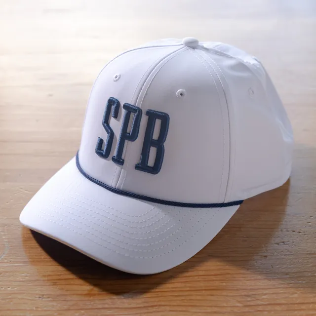 Side Project Imperial Wingman cappellino bianco blu navy snapback