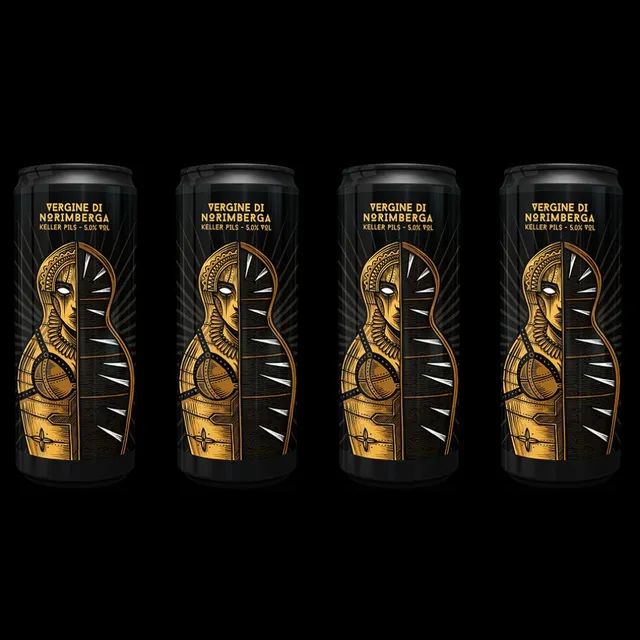 Boia Vergine di Norimberga birra 4x33 cl keller pils 5%