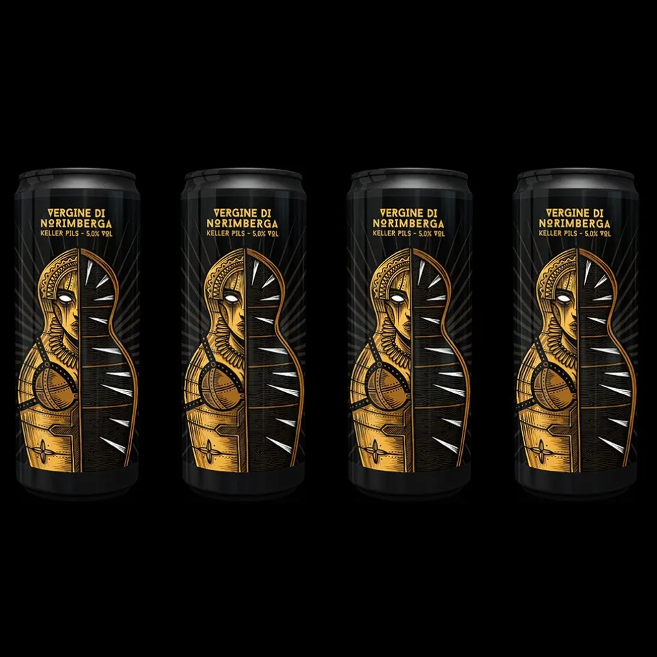 Boia Vergine di Norimberga birra 4x33 cl keller pils 5%