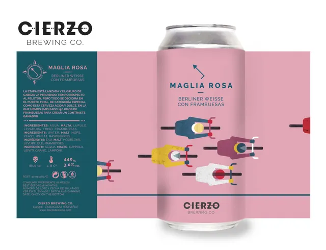 Cierzo Brewing Maglia Rosa birra sour lampone 12 lattine