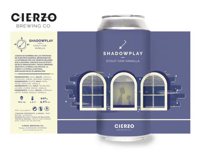 Cierzo Brewing Shadowplay birra stout 12 lattine vaniglia