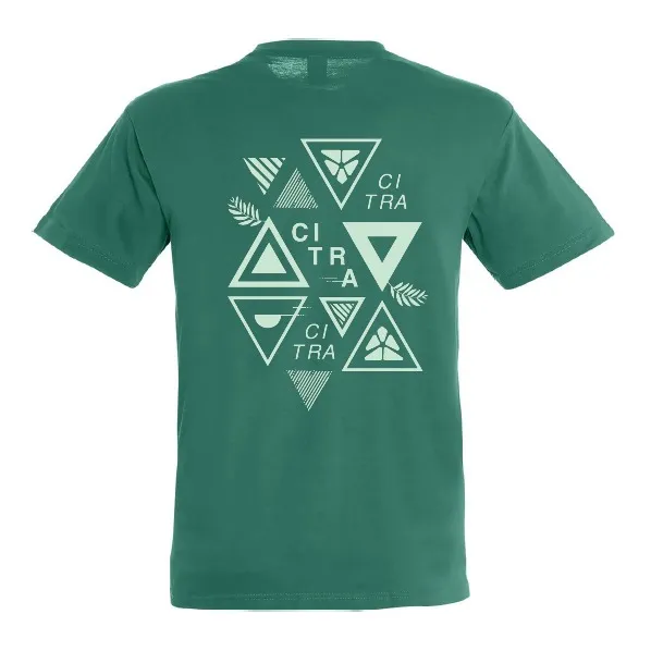 Cierzo Citra maglietta verde smeraldo unisex
