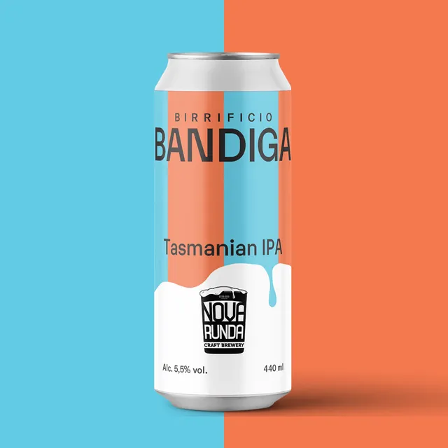 Bandiga Tasmanian IPA birra lattina 440 ml tropicale