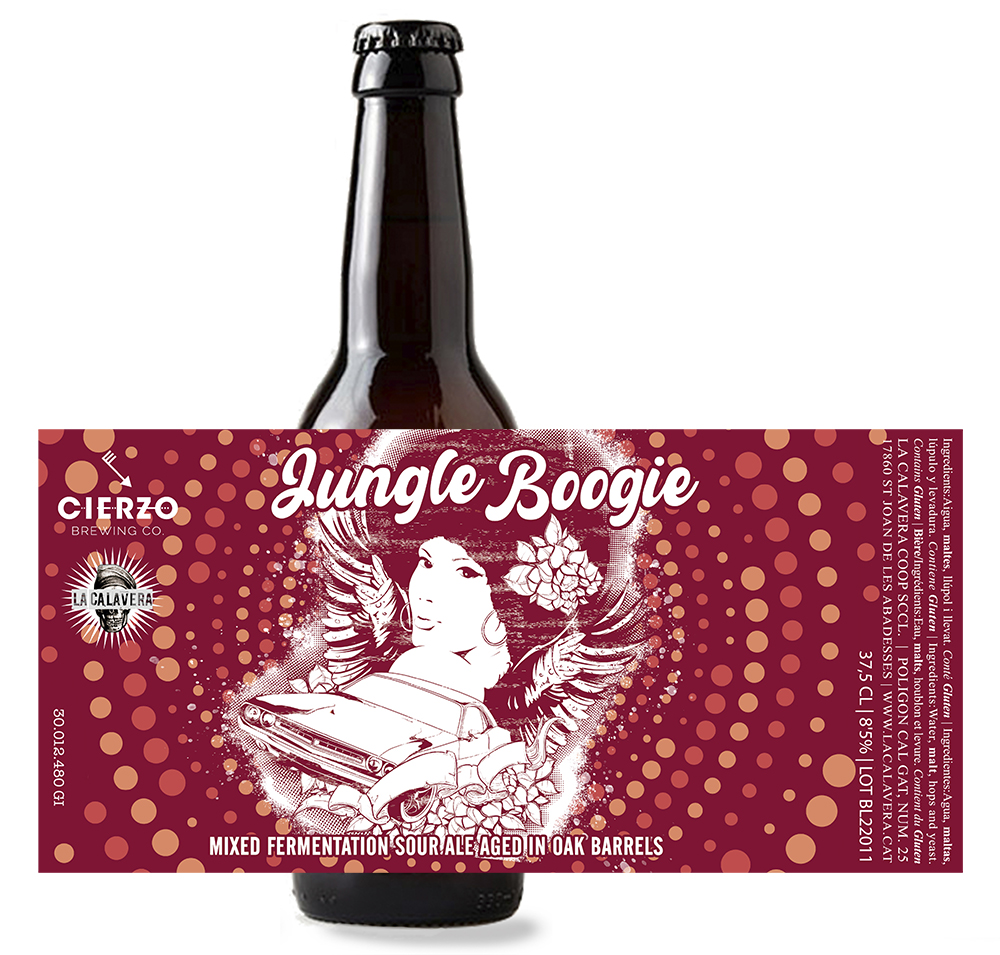 Cierzo Brewing Jungle Boogie Sour botte rovere