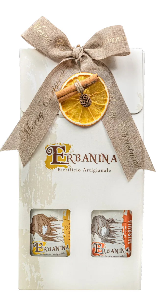 Erbanina Confezione 2 Birre box regalo min 3 pezzi