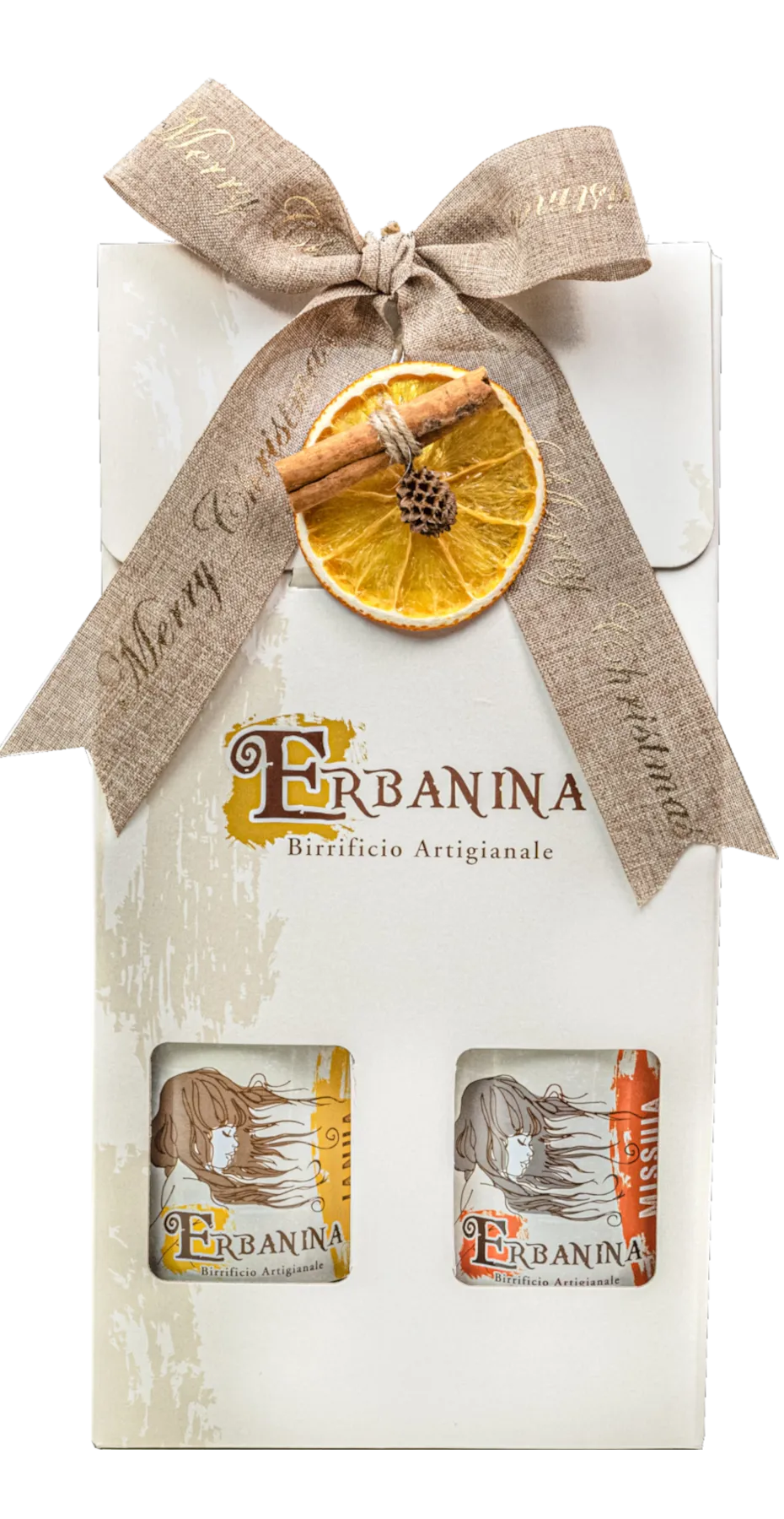 Erbanina Confezione 2 Birre box regalo min 3 pezzi