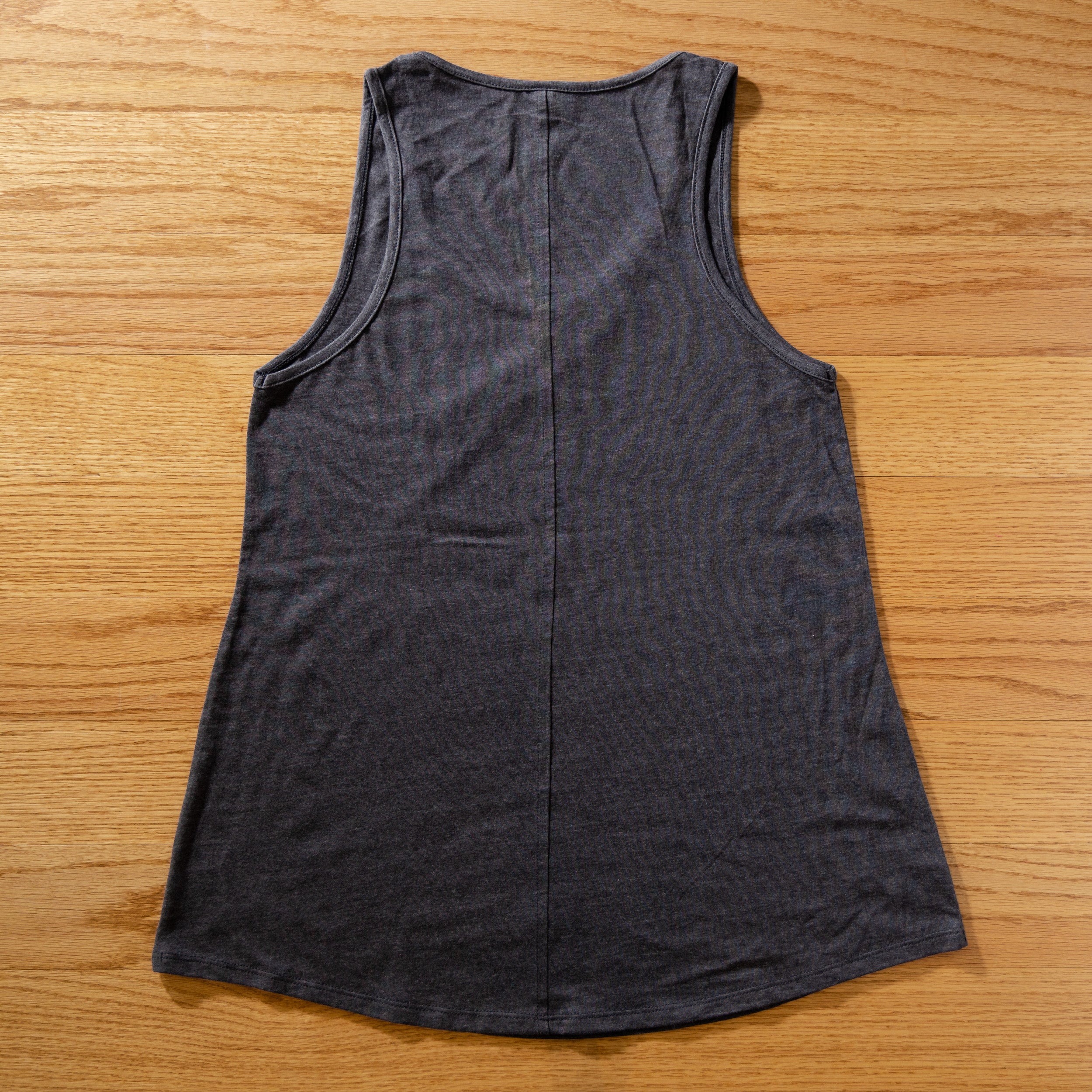 Side Project Ladies Script Logo Tank canotta donna L grigia
