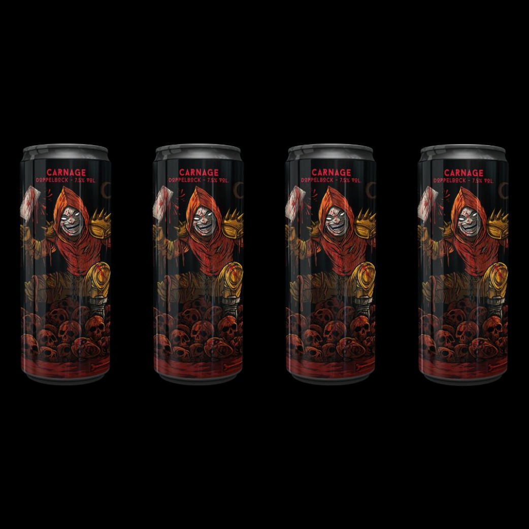 Boia Carnage birra doppelbock 4x33cl 7,5%