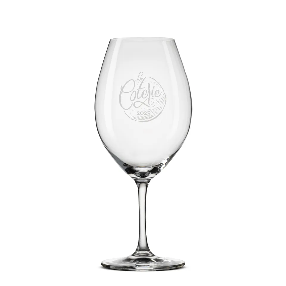 Side Project La Coterie 2023 bicchiere vino rosso