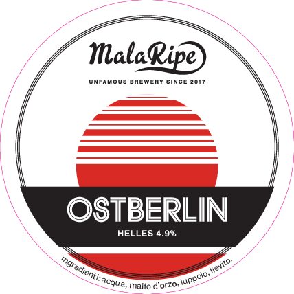 Malaripe Ostberlin birra bionda classica