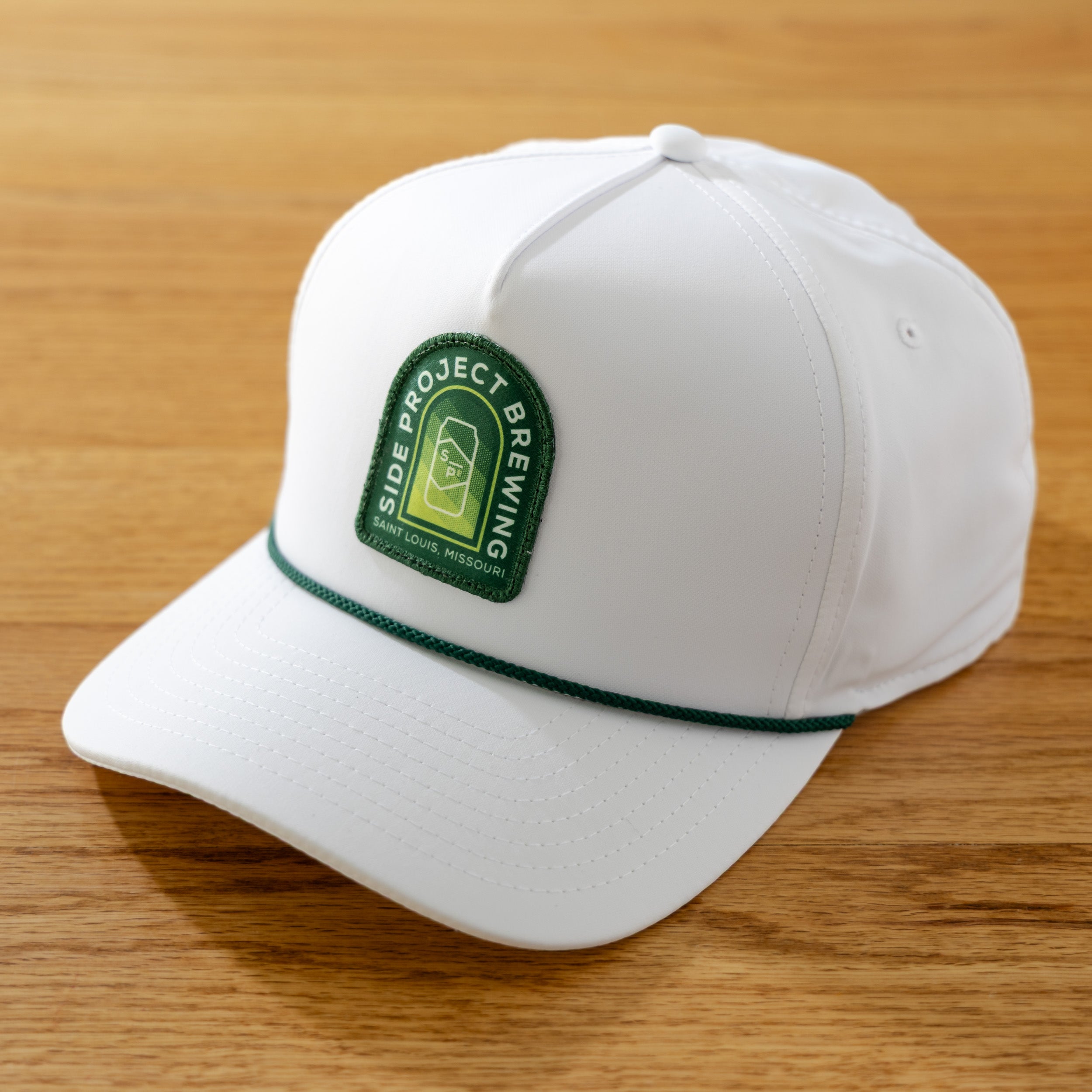 Side Project Imperial Wrightson Rope Hat cappello bianco