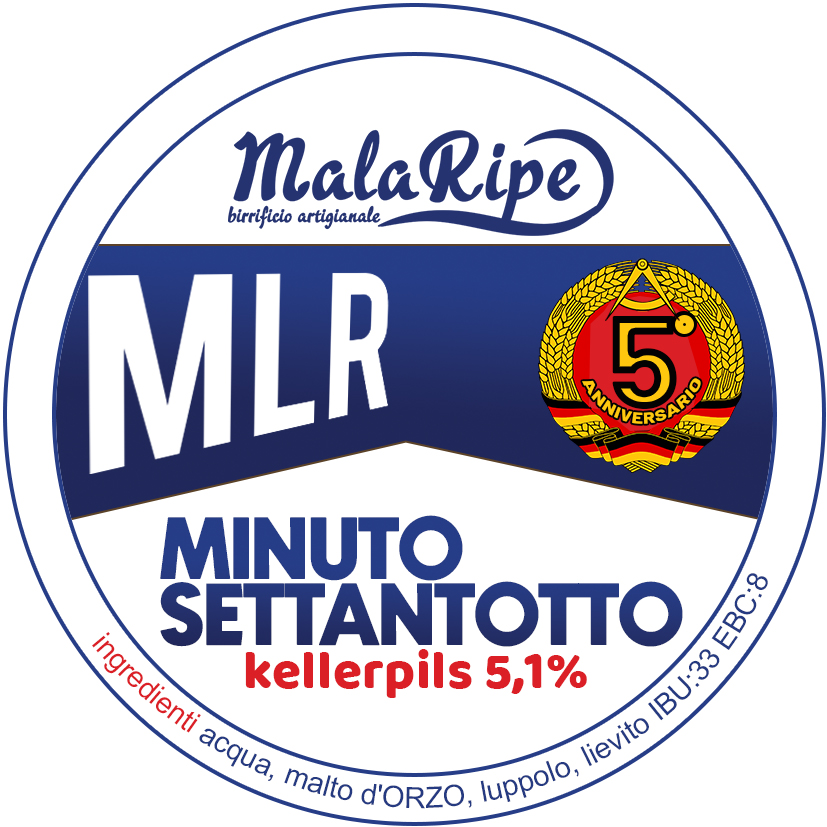 Malaripe Minuto Settantotto kellerpils doppia decozione