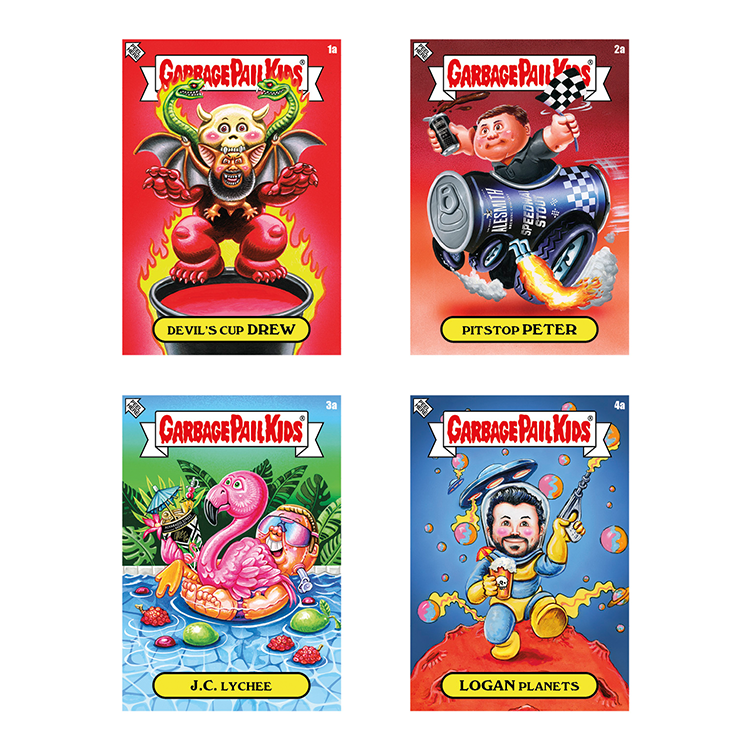 Topps Garbage Pail Kids Taste Buds Series 2 bustina 11 carte