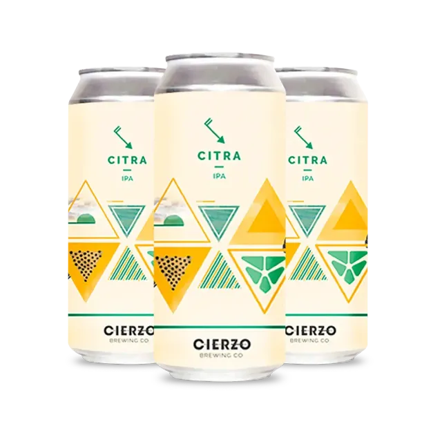 Cierzo Brewing Citra IPA birra 12 lattine agrumata