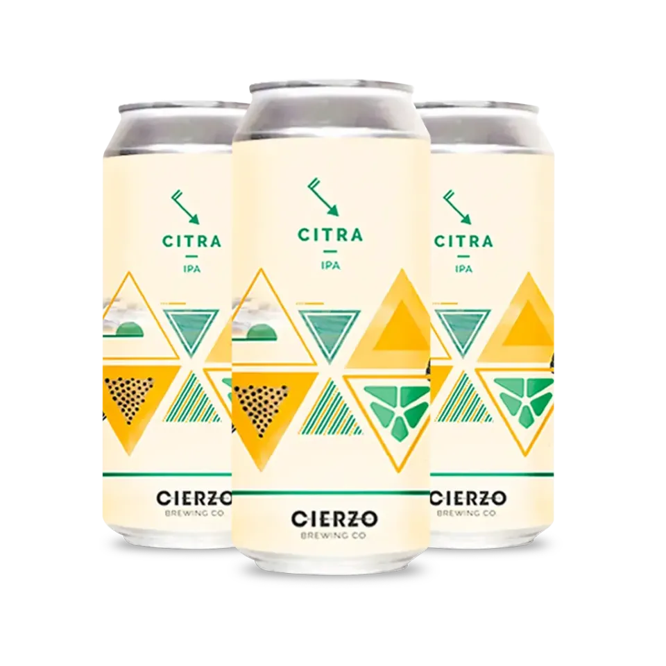 Cierzo Brewing Citra IPA birra 12 lattine agrumata