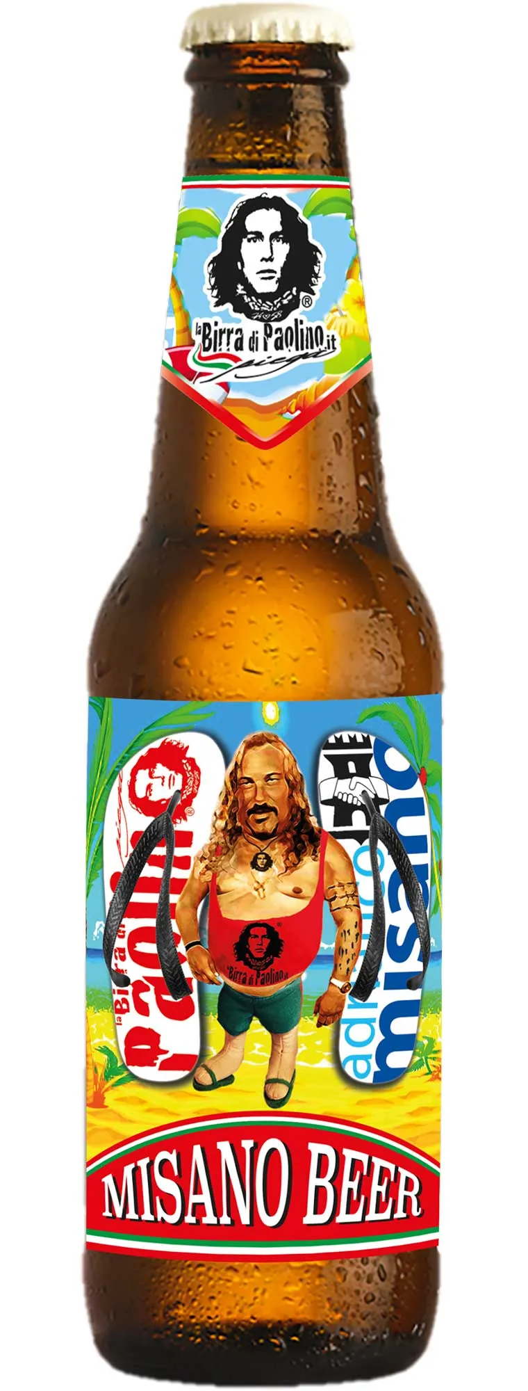 La Birra di Paolino Misano Beer IPA bottiglia bionda