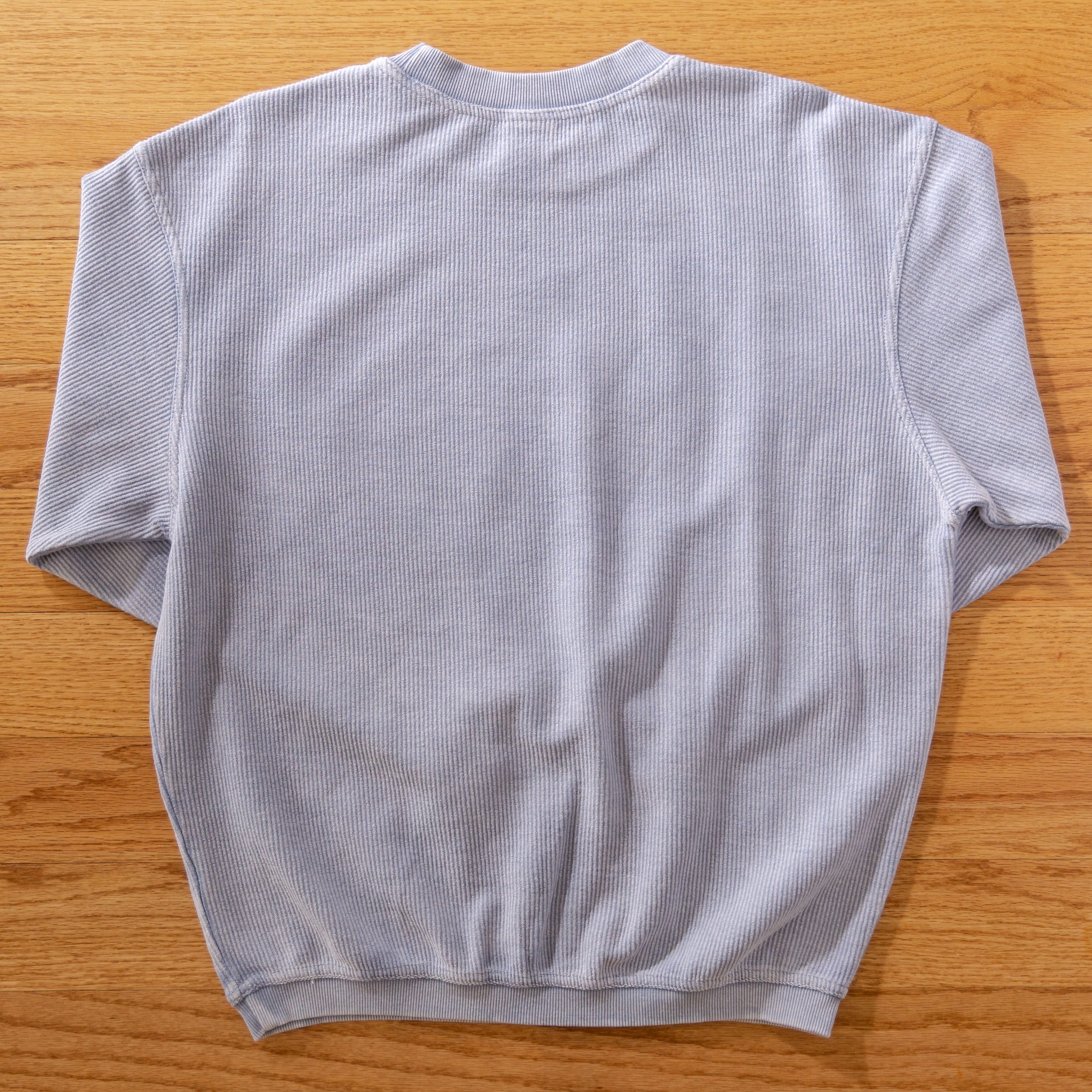 Side Project Hop Wreath Script Logo felpa M denim