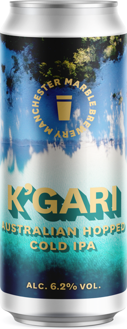 Marble K’Gari birra cold IPA agrumata