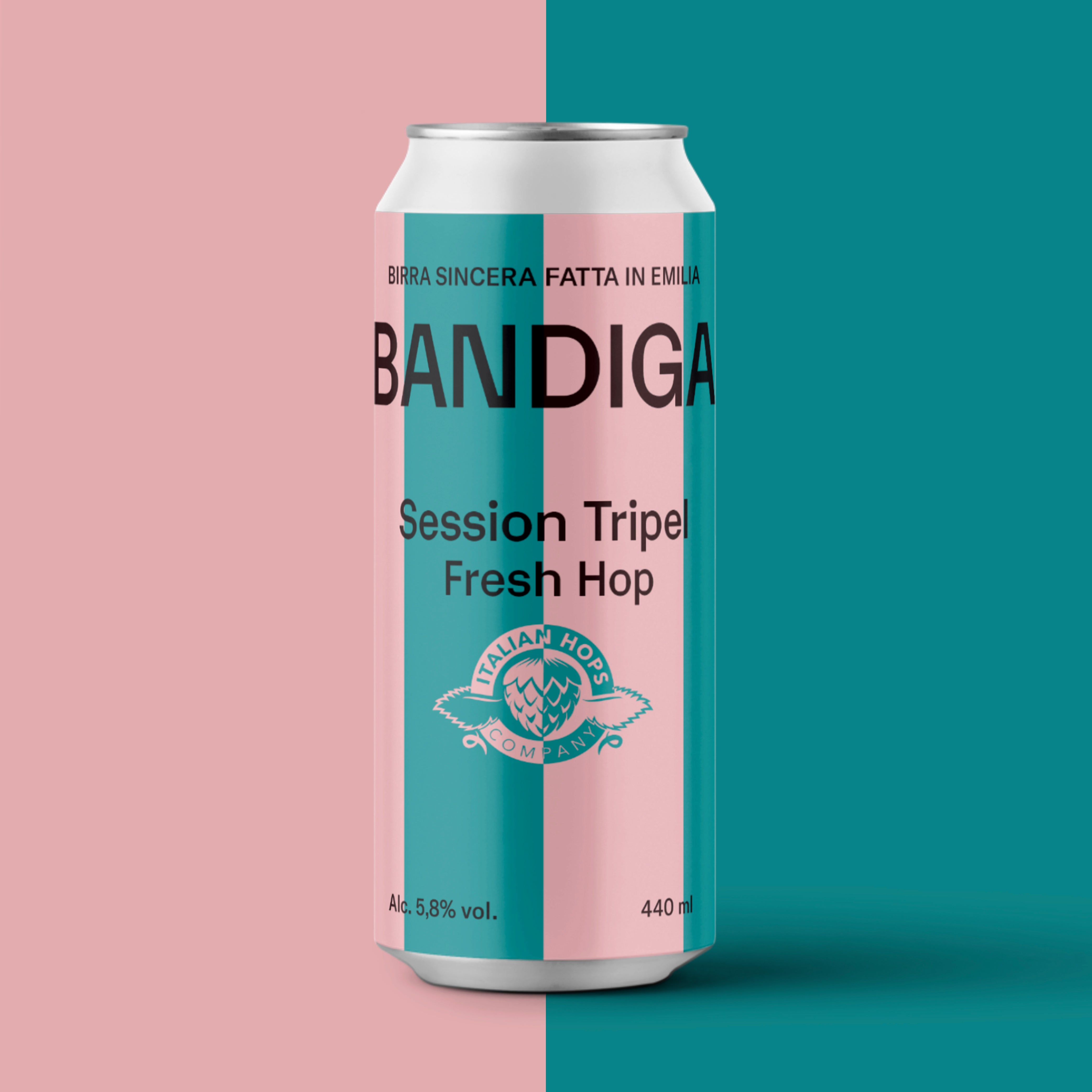 Bandiga Session Tripel Fresh Hop birra 440 ml