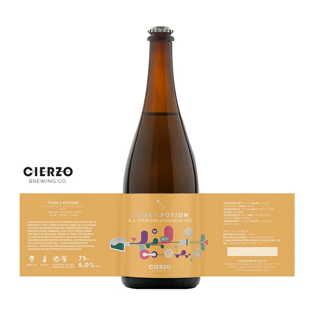 Cierzo Brewing Funky Potion 3 sour 6 bottiglie uva
