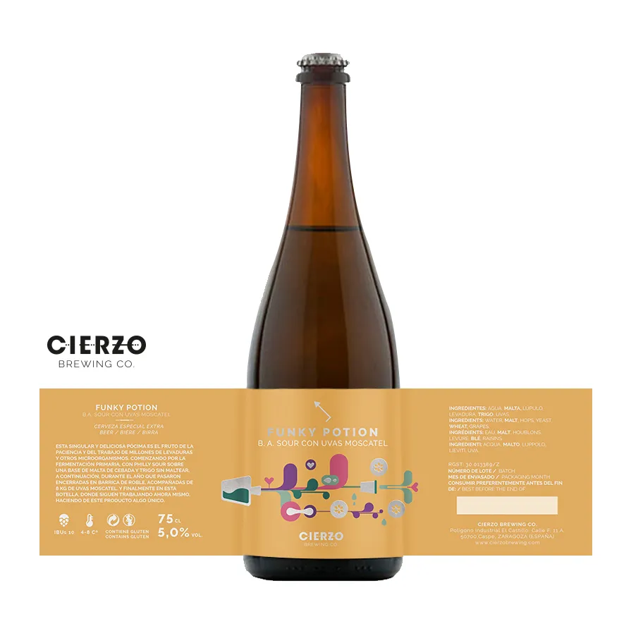 Cierzo Brewing Funky Potion 3 sour 6 bottiglie uva