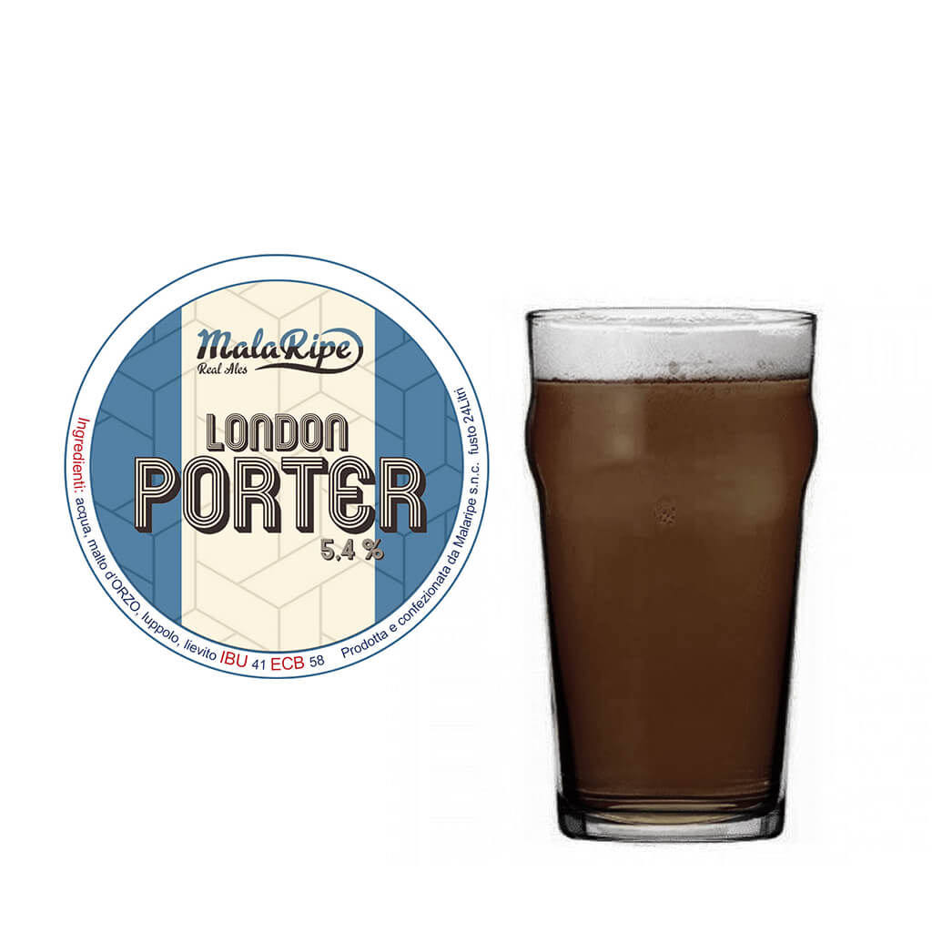 Malaripe London Porter birra scura al caffè