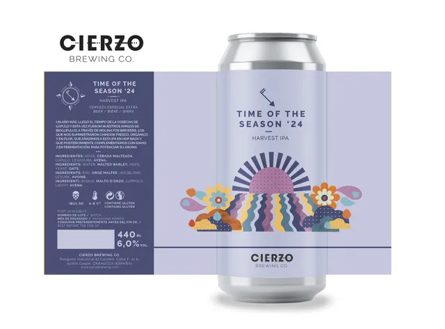 Cierzo Brewing Time of the Season 24 IPA 12 lattine fresco