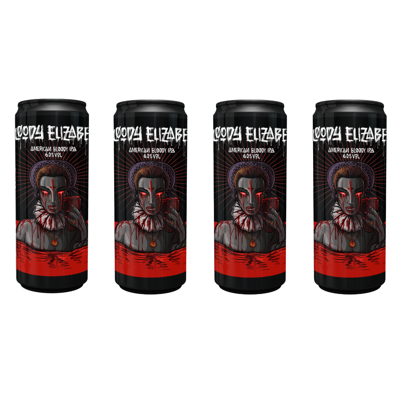 Boia Bloody Elizabeth birra 4x33 cl bloody IPA 6,0%