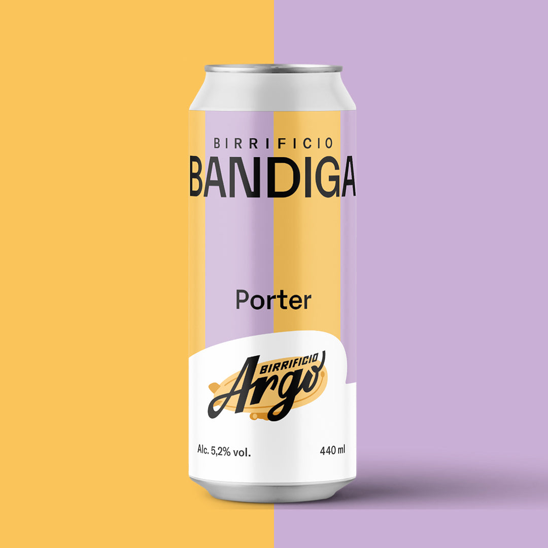 Bandiga Porter birra scura 440 ml 5,2%