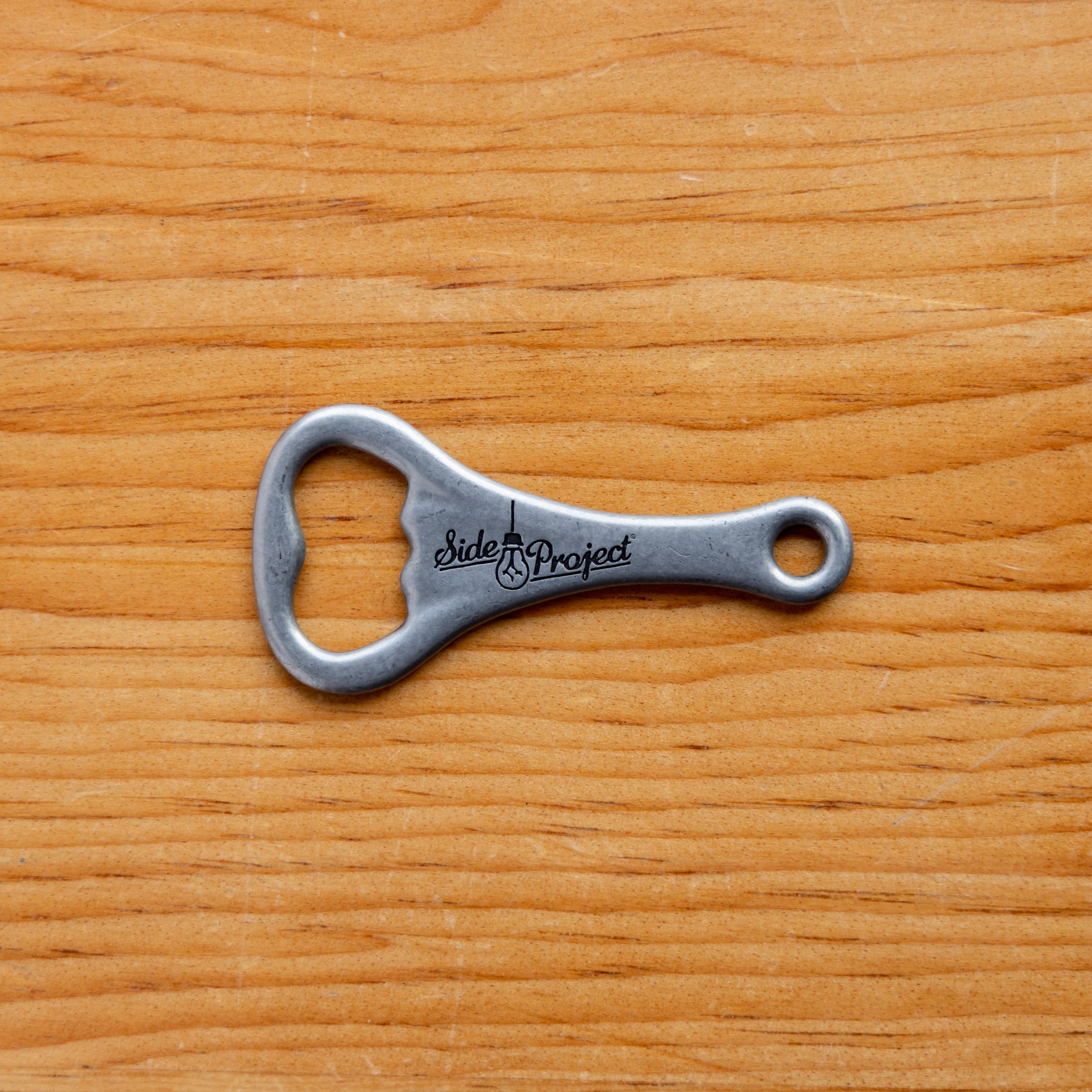 Side Project Metal Keychain apribottiglie portachiavi ottone