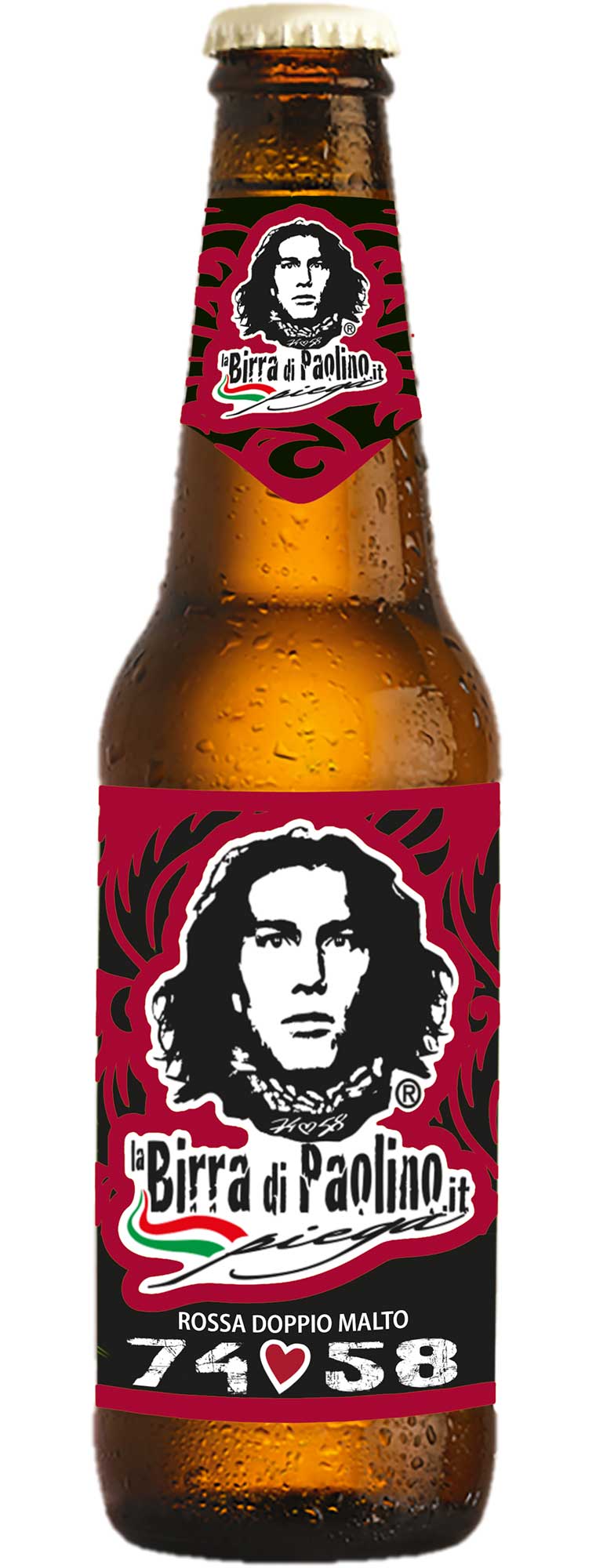 La Birra di Paolino 74♡58 birra bock rossa