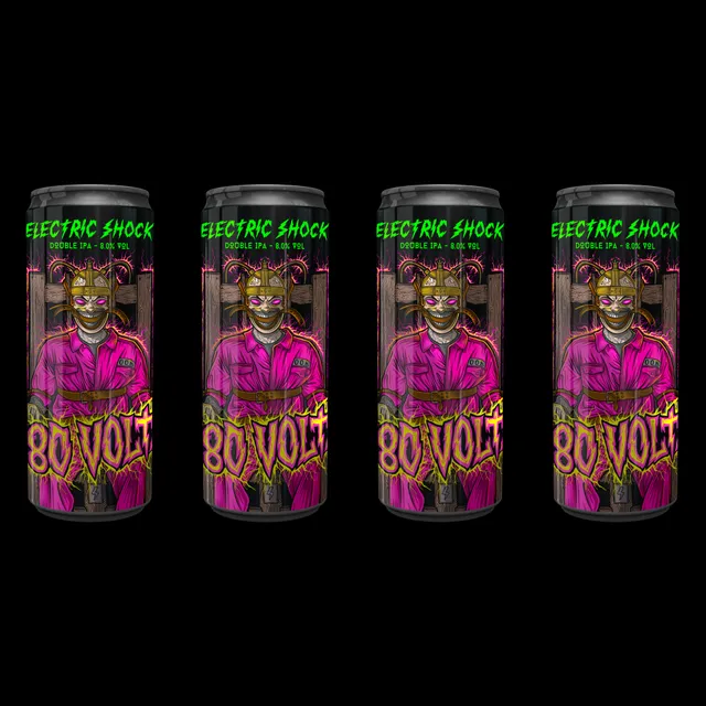 Boia Electric Shock 380 Volts birra Double IPA 4x33cl