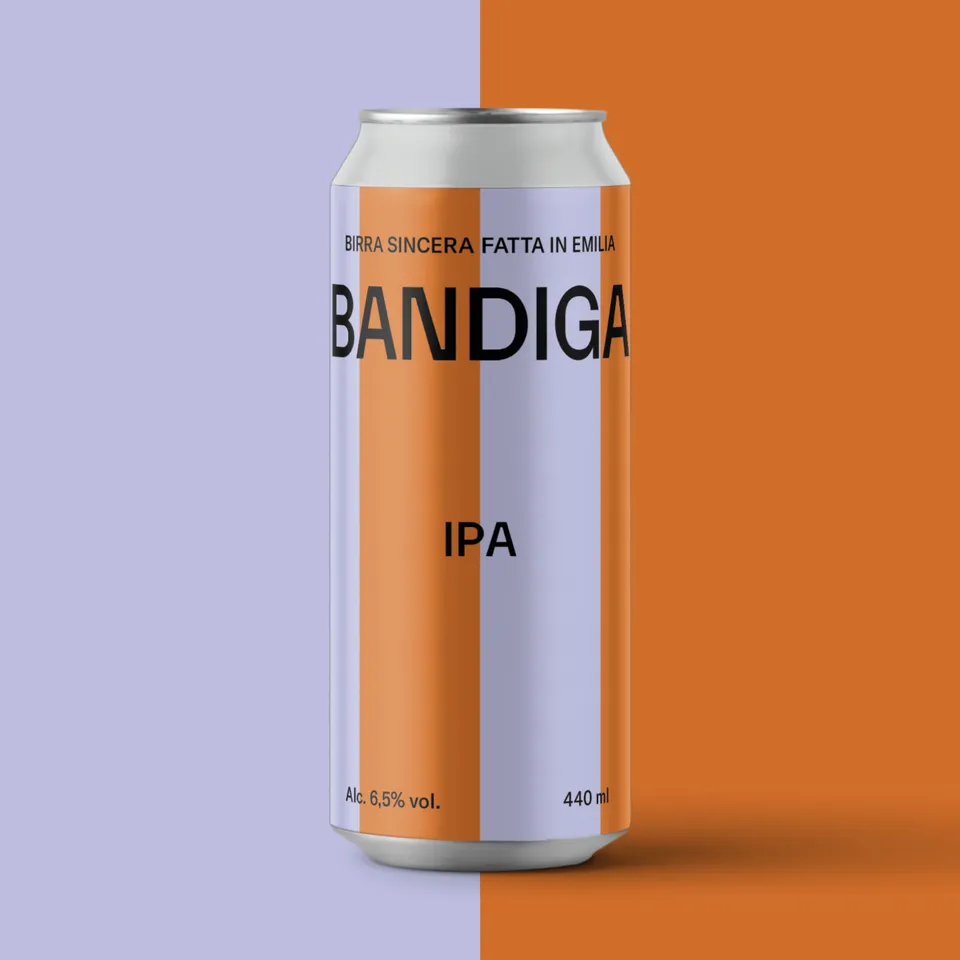 Bandiga IPA birra dorata 440 ml 6,3%
