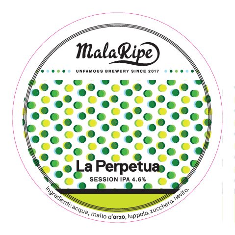 Malaripe La Perpetua session IPA tropicale