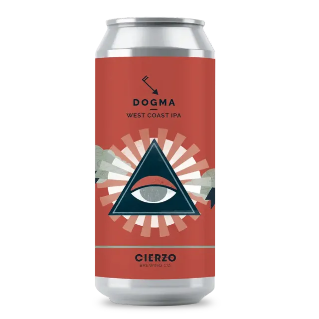 Cierzo Brewing Dogma birra IPA West Coast lattina