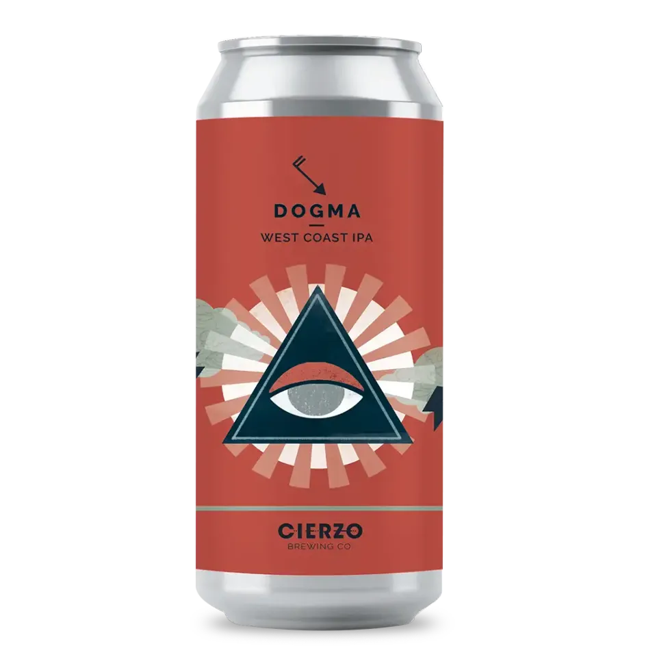 Cierzo Brewing Dogma birra IPA West Coast lattina