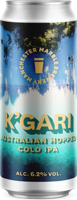 Marble K’Gari birra cold IPA agrumata