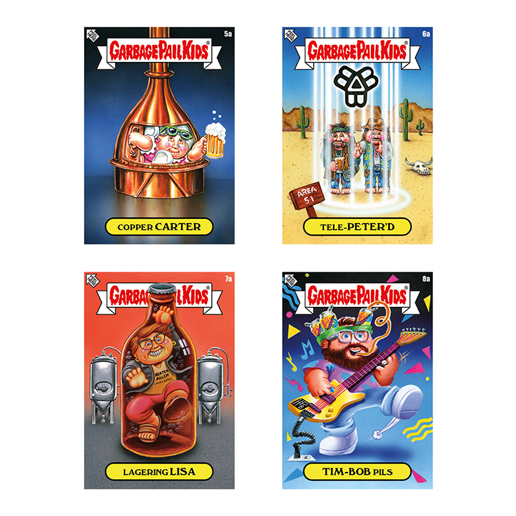 Topps Garbage Pail Kids Taste Buds Series 2 bustina 11 carte