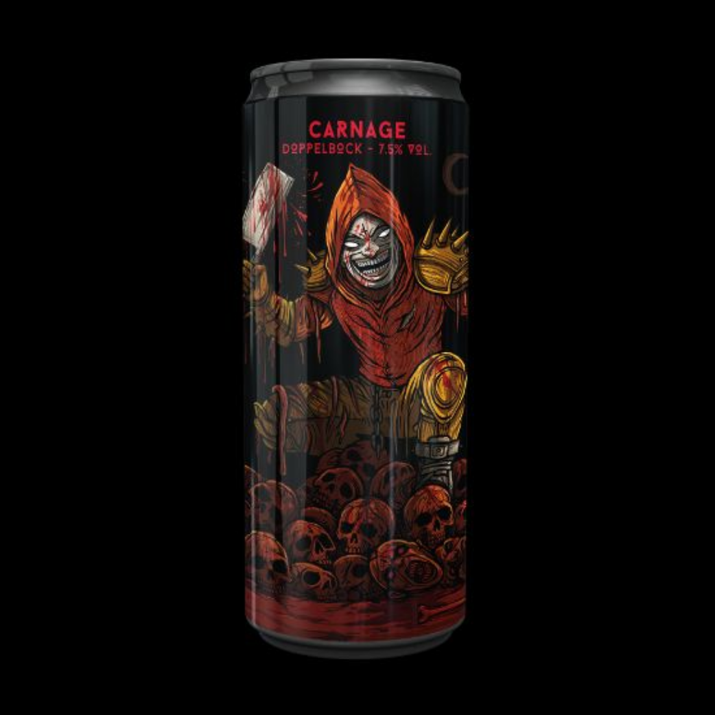 Boia Carnage birra doppelbock 4x33cl 7,5%
